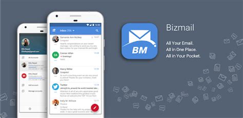 Bizmail email accounts boost credibility. Professional email.